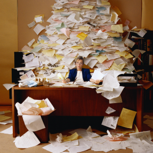 paperwork can pile up